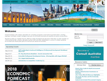 Tablet Screenshot of consultaustralia.com.au